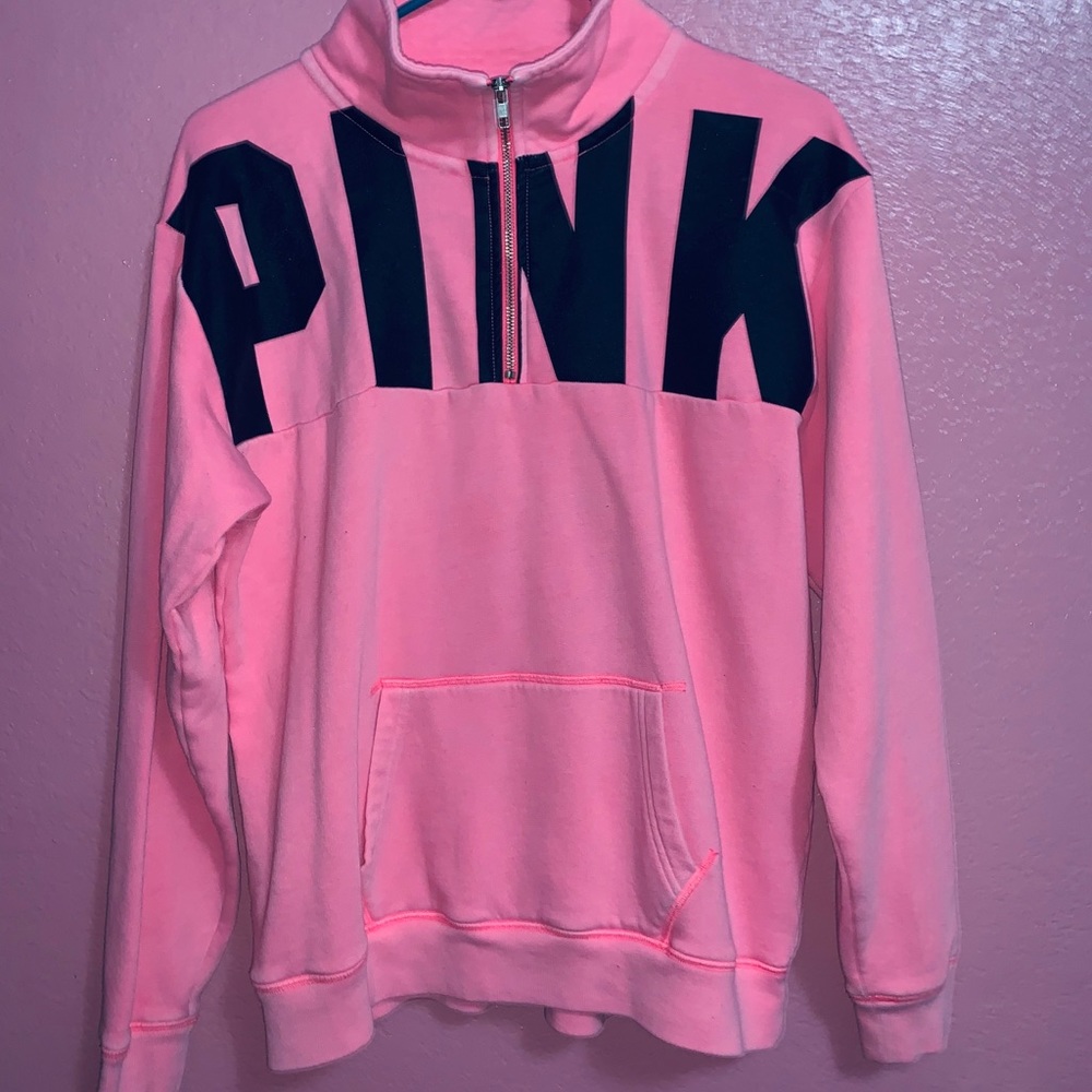 Half zip throw over